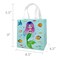 Wrapables Non-Woven Reusable Gift Bags with Handles for Parties, Birthdays, Favors and Treats (Set of 8)